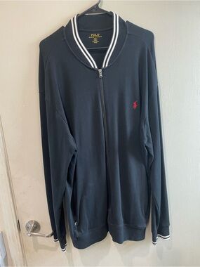Polo by Ralph Lauren Black Zip-Up and Jacket with Red Pony